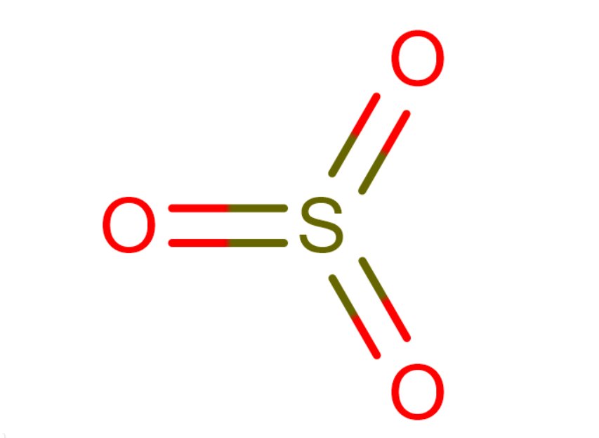 三氧化硫的电子式怎么写?