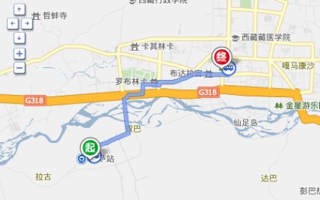 拉萨火车站离布达拉宫有多远怎么去？