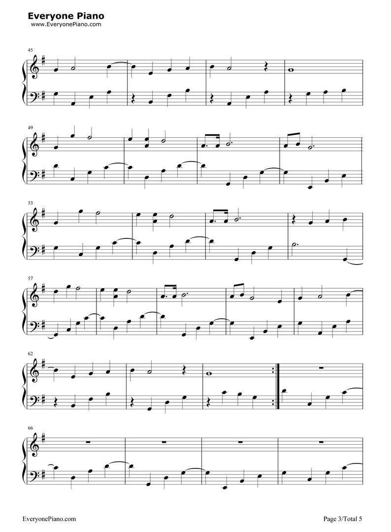 求my soul的钢琴曲谱