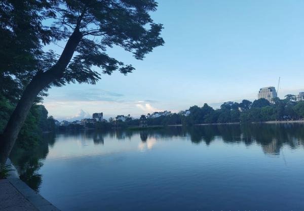 越南河内 还剑郡景点还剑湖(1)