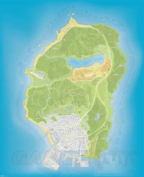 gta5地图相当于现实多大