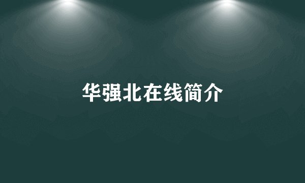 华强北在线简介