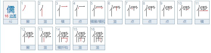 儒怎么读？