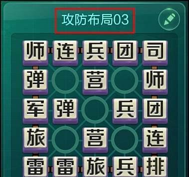 四国军棋怎么布局好,布局技巧