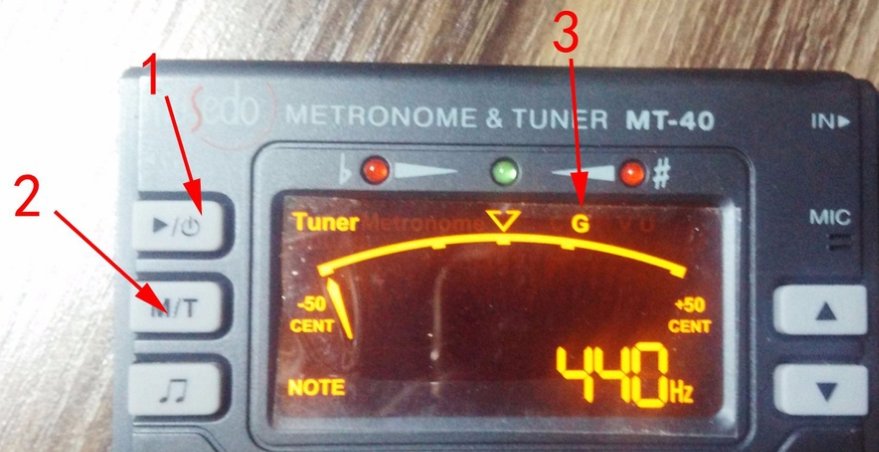 电吉他调音器怎么用？怎么调？那个E B G D A E怎么调出来啊？调音器怎么看？
