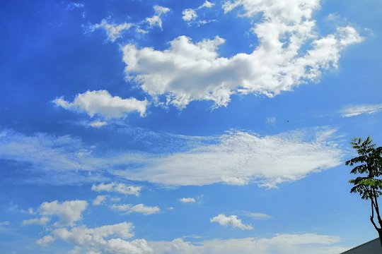 雨后天空很美的句子