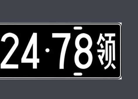 粤I后面有个领字是哪里的车牌？