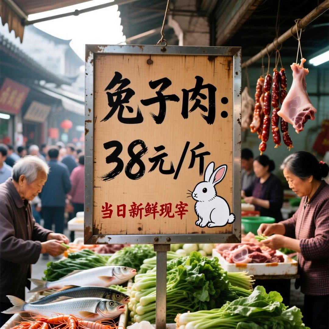 兔子肉在中国市场买多少人民币一斤