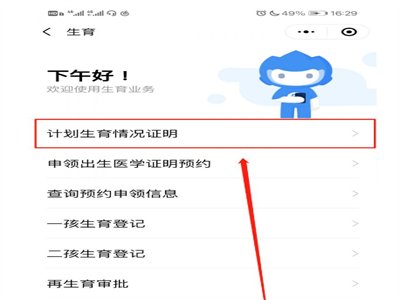 计划生育证明在哪里开