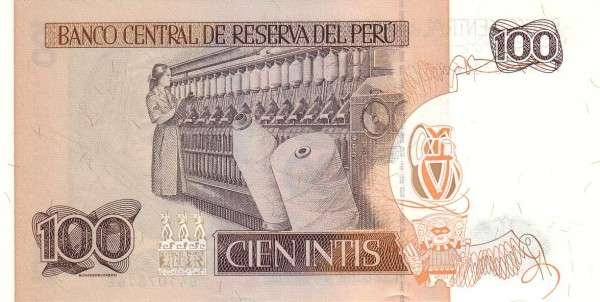 100元外币图片1987年