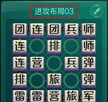 四国军棋怎么布局好,布局技巧