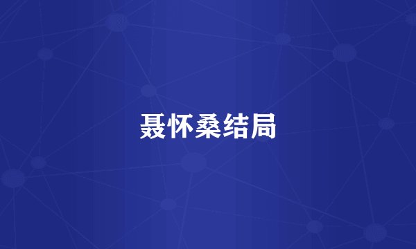 聂怀桑结局