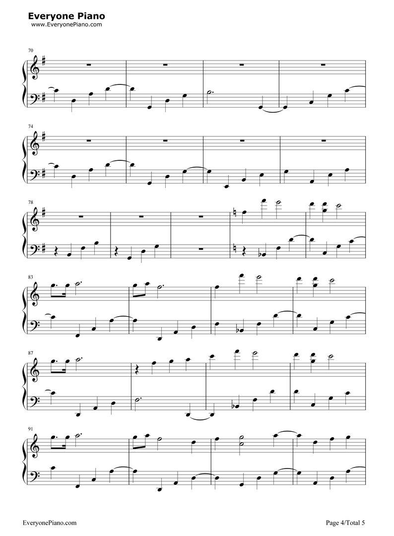 求my soul的钢琴曲谱