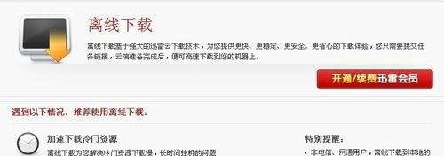 迅雷会员有哪些特|权