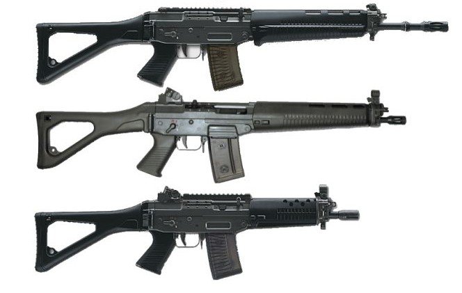 SG550,SG551,SG552有什么区别？
