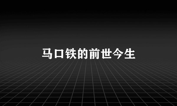 马口铁的前世今生
