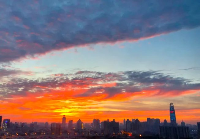 济南火烧云