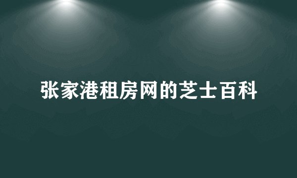 张家港租房网的芝士百科