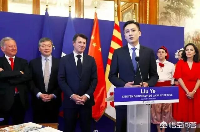 刘烨为什么会获得法国荣誉市民?