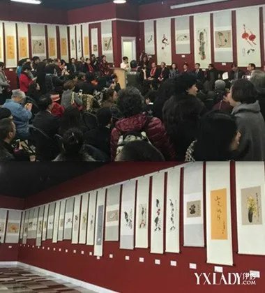 倪萍加拿大书画展受好评十几幅作品被藏家抢购