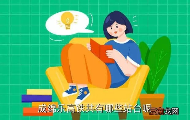 成绵乐高铁各站点，成绵乐高铁共有哪些站台呢