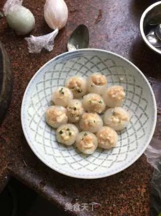 荔枝酿肉