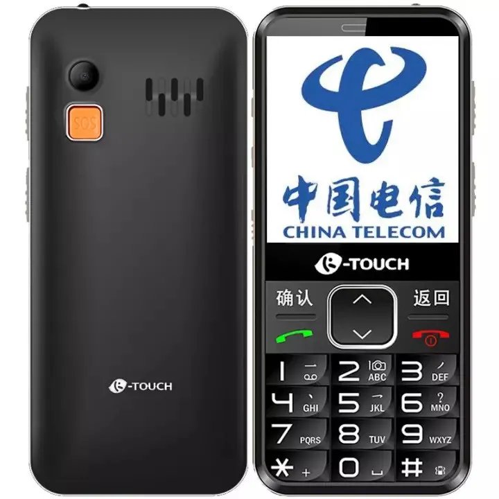 天语(k-touch)L580智能机(移动/联通2G 红色 双卡双待 老人机) 京东198元