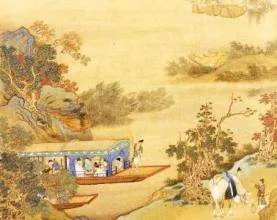 “浮天水送无穷树，带雨云埋一半山”的意思是什么？