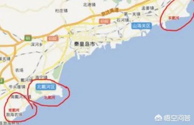 北戴河、南戴河和东戴河，哪里的人少，环境好？
