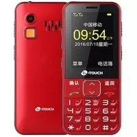 天语(k-touch)L580智能机(移动/联通2G 红色 双卡双待 老人机) 京东198元