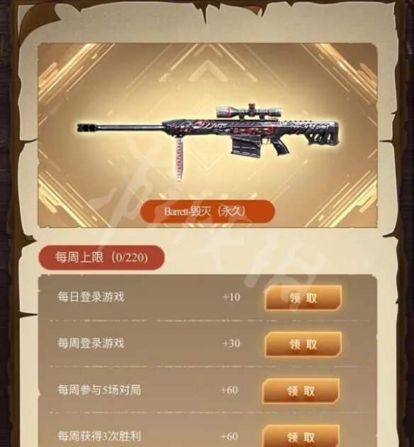《穿越火线》零元购一共有几把枪?悬赏令奖励介绍