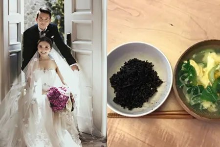 孙茜晒婚礼旧照   与网友重温浪漫场景