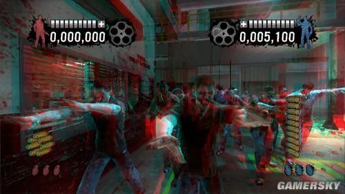 《死亡之屋：赶尽杀绝加长版(The House of the Dead：Overkill Extended Cut)》3D版截图欣赏