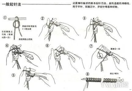织围脖的教程一分钟教会你怎么织围脖