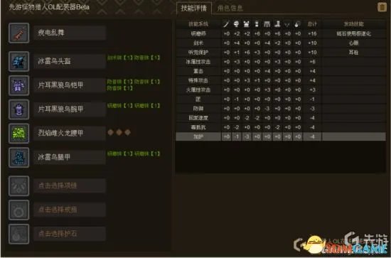怪物猎人OL 太刀配装大全 太刀全部配装汇总