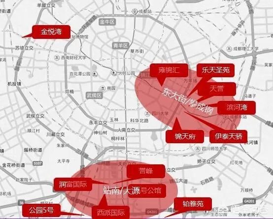 成都主城区哪里还可以买到大户型住宅?
