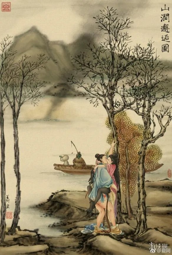 春宫图中惊现黑丝美女 囧图 你到底想怎样有话就直说