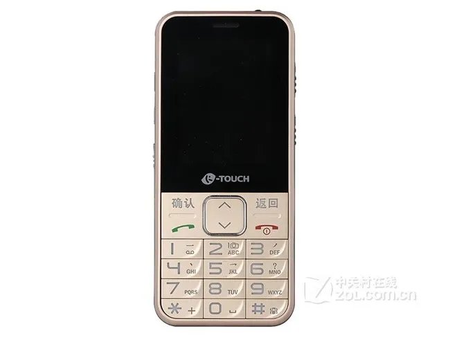 天语(k-touch)L580智能机(移动/联通2G 红色 双卡双待 老人机) 京东198元