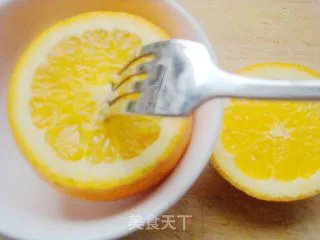 盐蒸橙子