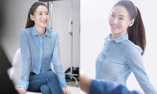 张柏芝扎马尾：这究竟是个什么梗？