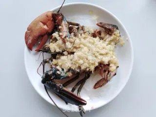 蒜蓉蒸龙虾