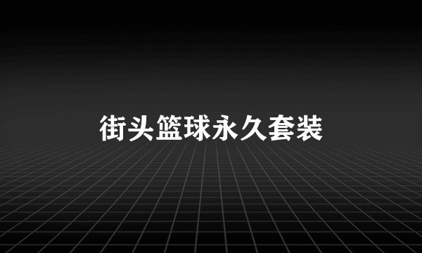 街头篮球永久套装