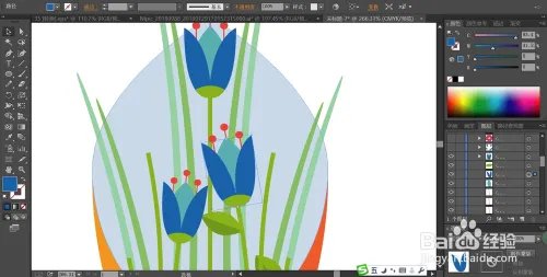 花束图片设计