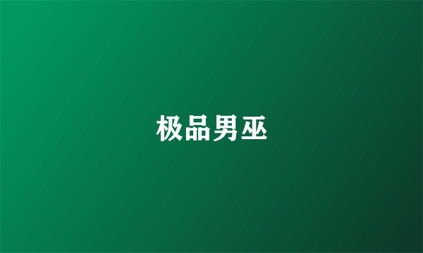 极品男巫