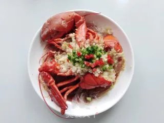 蒜蓉蒸龙虾