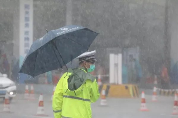 武夷山暴雨中猴子蹲桥上避险，此次武夷山的暴雨有多大？