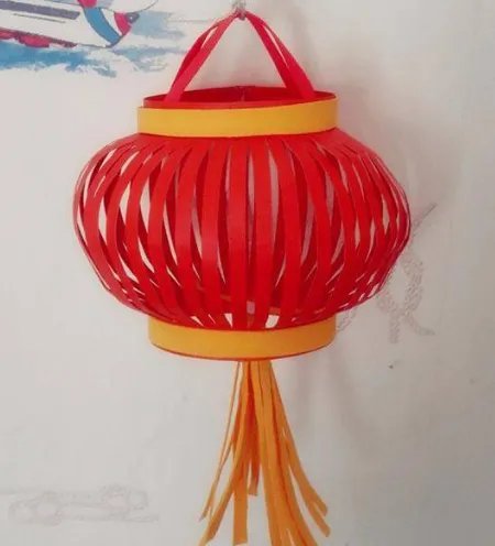 2019手工元宵花灯图片 元宵节儿童手工灯笼图片大全