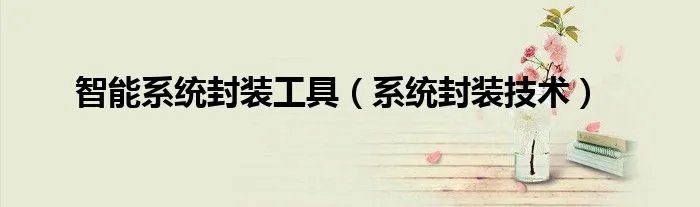 智能系统封装工具（系统封装技术）