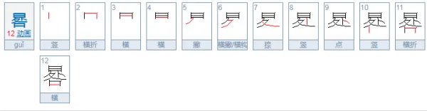 晷怎么读？