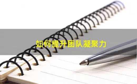 如何提升团队凝聚力